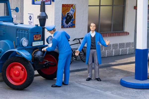 Tankstellenpersonal, 2 Stück