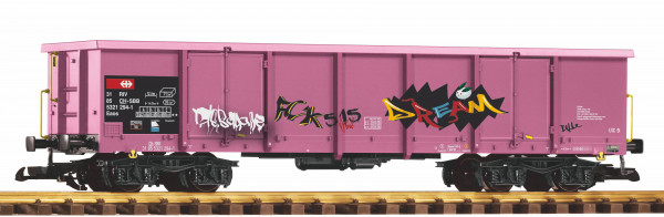 SBB-Offener-Güterwagen, pink