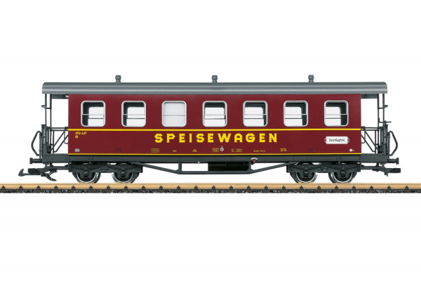 SOEG-Speisewagen, dunkelrot