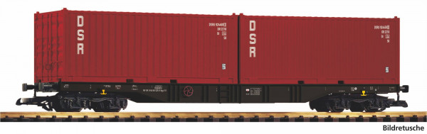 DR-Containertragwagen, 2 Container, DSR