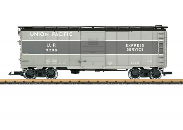 UP-Steel Box Car, grau # 9208