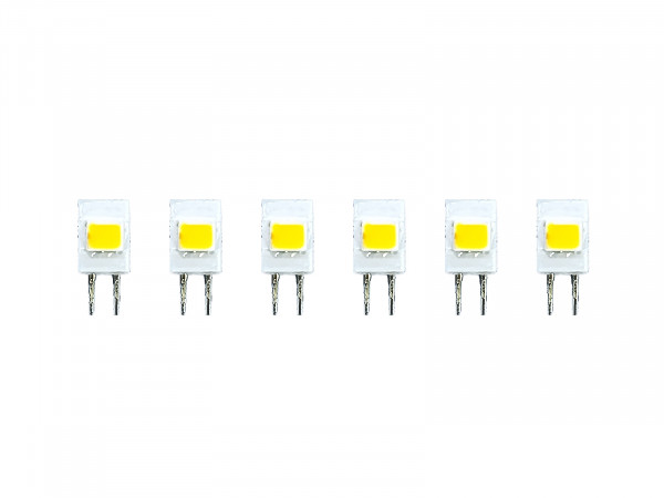 LED-Stecklampe 5 Volt, 6 Stück