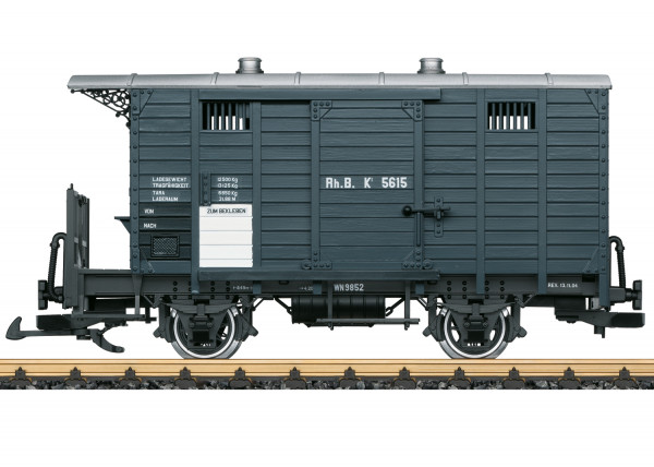 RhB-Güterwagen Nostaliezug, grau, K1 5615