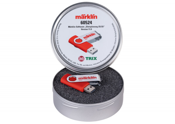 Gleisplanungssoftware auf USB-Stick