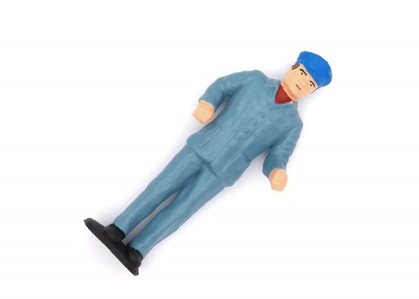 Lokführer, stehend RhB-Triebwagen 8.867020.65, KK