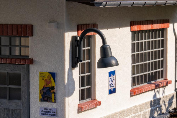 Wandlampen, 4 Stück