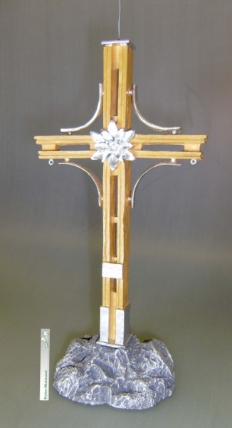 Gipfelkreuz, ca. 30 cm hoch, Kunststoff