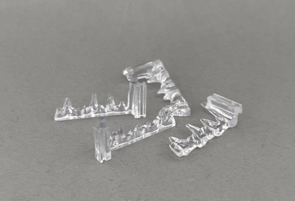 Eiszapfen-Dachstützen, links/rechts, 4 Stück