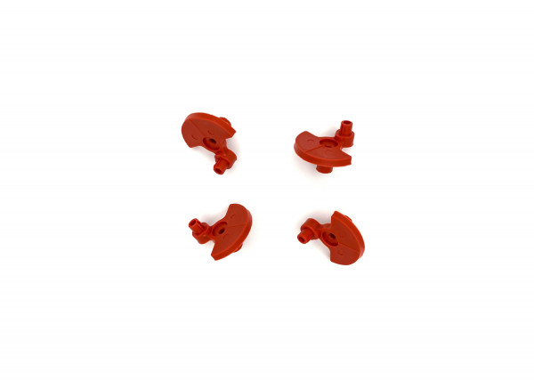 Hall'sche Kurbel, blurorange, 22963, 4 Stück, KK