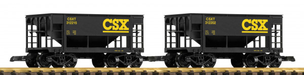 CSX-Schüttgutwagen 2er Set