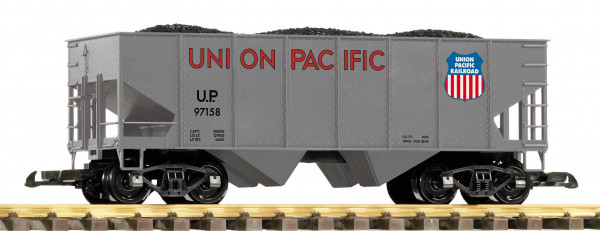 UP-Schüttgutwagen mit Kohleladung