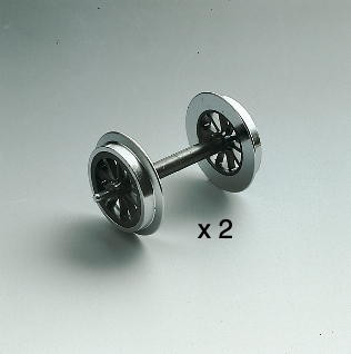 Metall-Speichenradsatz Ø 31 mm, 2 Stück