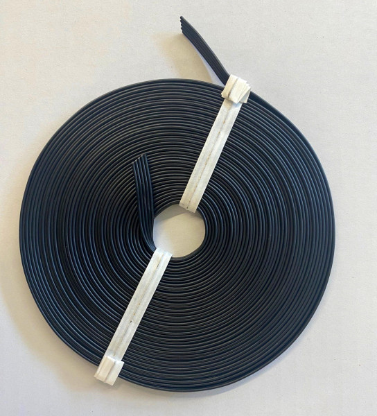 Litze 5-polig schwarz, 0,14mm², 10 Meter