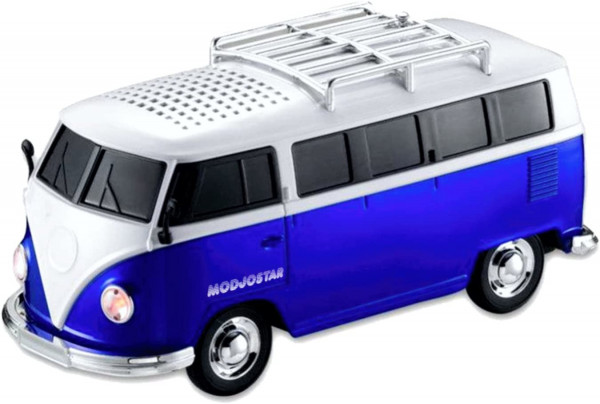 VW-Bus T1 mit Soundmodul, blau, Bluetooth