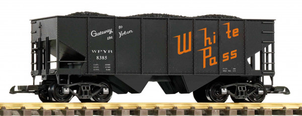 WP&Y-Schüttgutwagen mit Kohleladung