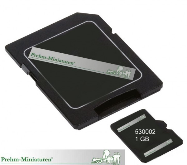 Micro SD-Karte und Adapter mit Kirchensound