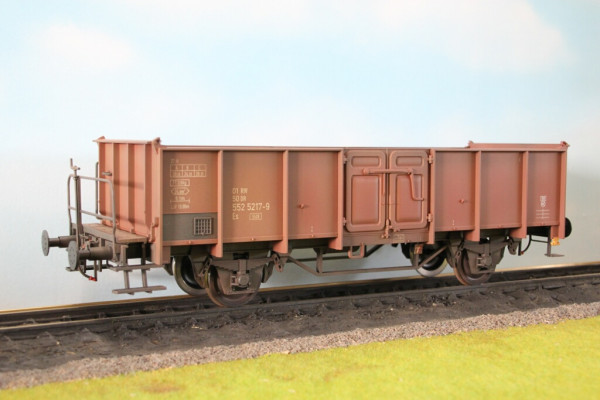 Hochbordwagen, Bühne, 64 mm, gealtert