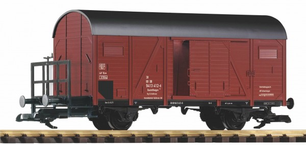 DB-Gedeckter Güterwagen mit Bremserbühne