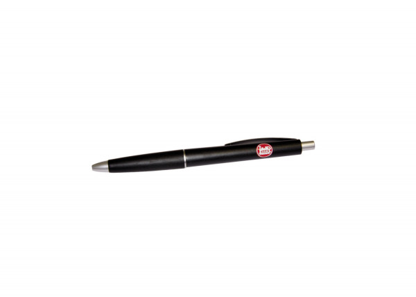 LGB-Kugelschreiber schwarz, Schreibfarbe blau