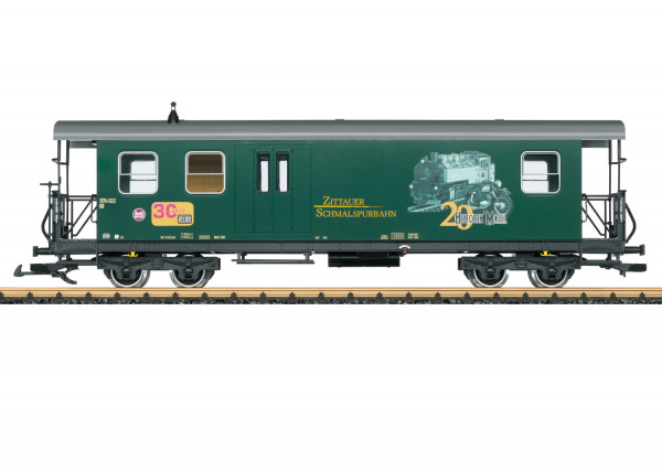 SOEG-Gepäckwagen, grün