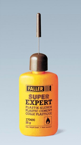 Faller Super Expert Plastik-Kleber, 25 Gramm