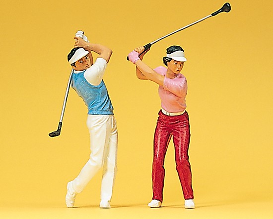 Golfspieler, 2 Stück