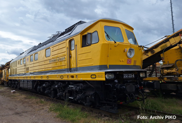 DB-Diesellok BR 232 Bahnbau, Sound