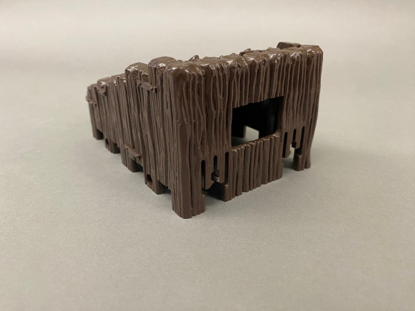 Prellbock, einfach, aus Deko-Bestand