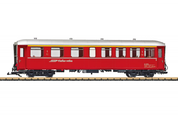 RhB-Schnellzugwagen, rot, 1. Klasse
