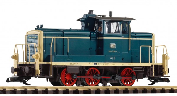 DB-Diesellok BR 260, blau-beige