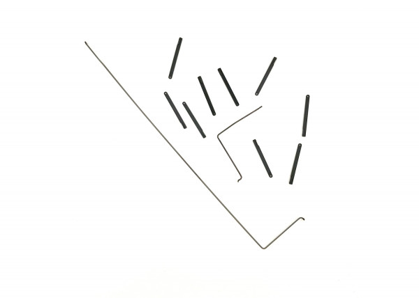 Handlaufstangen, Stützen (grau), rechts