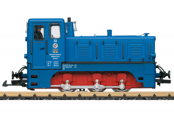 MBB-Diesellok V 10C, blau