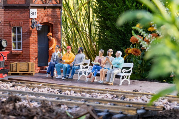 Fahrgäste, 6 Stück