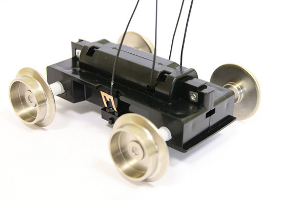 Antrieb ohne Schienenschleifer, 64 mm Spurweite