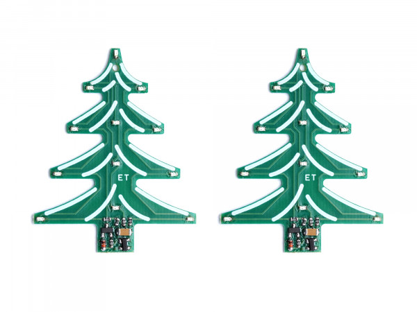 Weihnachtsbaum-Platinen 5 cm, 2 Stück