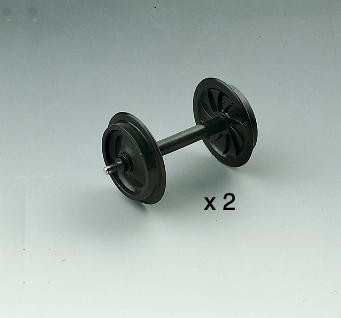 Kunststoff-Vollradsatz Ø 31 mm, 2 Stück