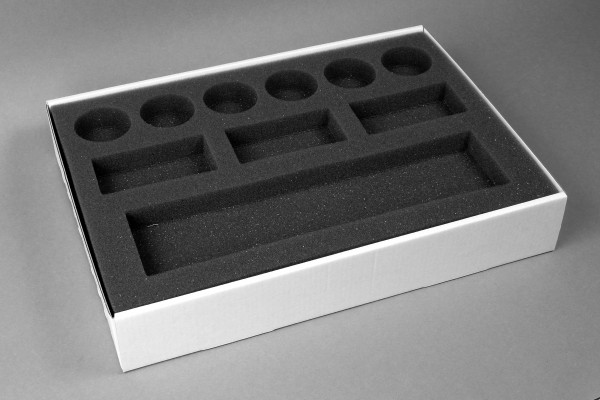 Schaumstoff-Tablett für Kleinteile und Werkzeug