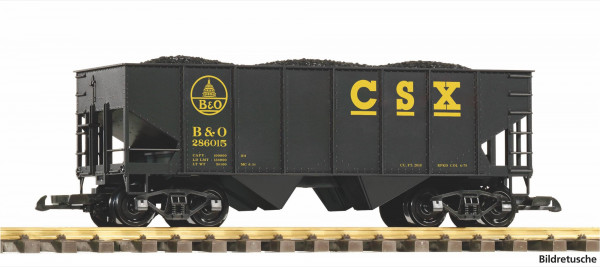 B&O Schüttgutwagen CSX mit Kohleladung
