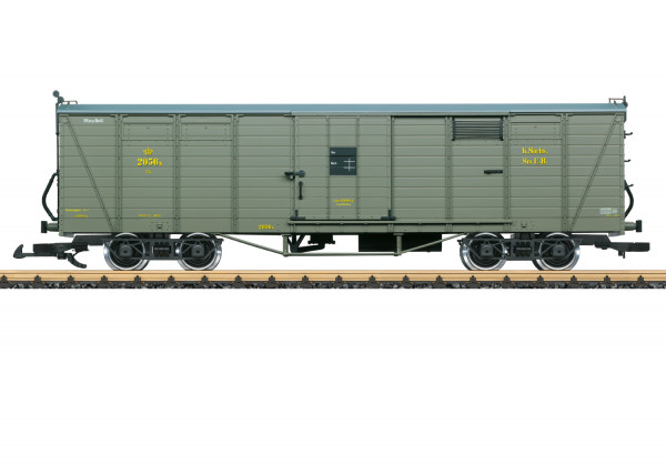 SOEG-Güterwagen gedeckt, grau, GGw